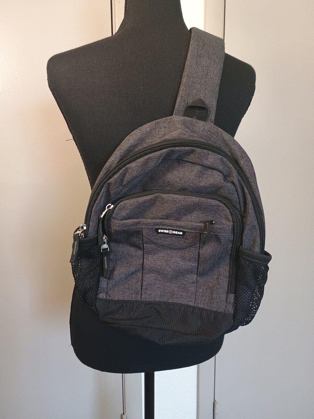 SwissGear Backpack in Black & Gray